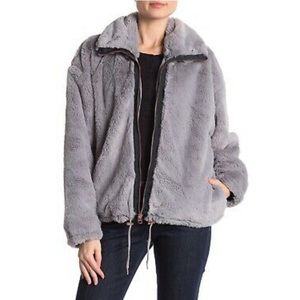 Lucky Brand Faux Fur Coat- Size M